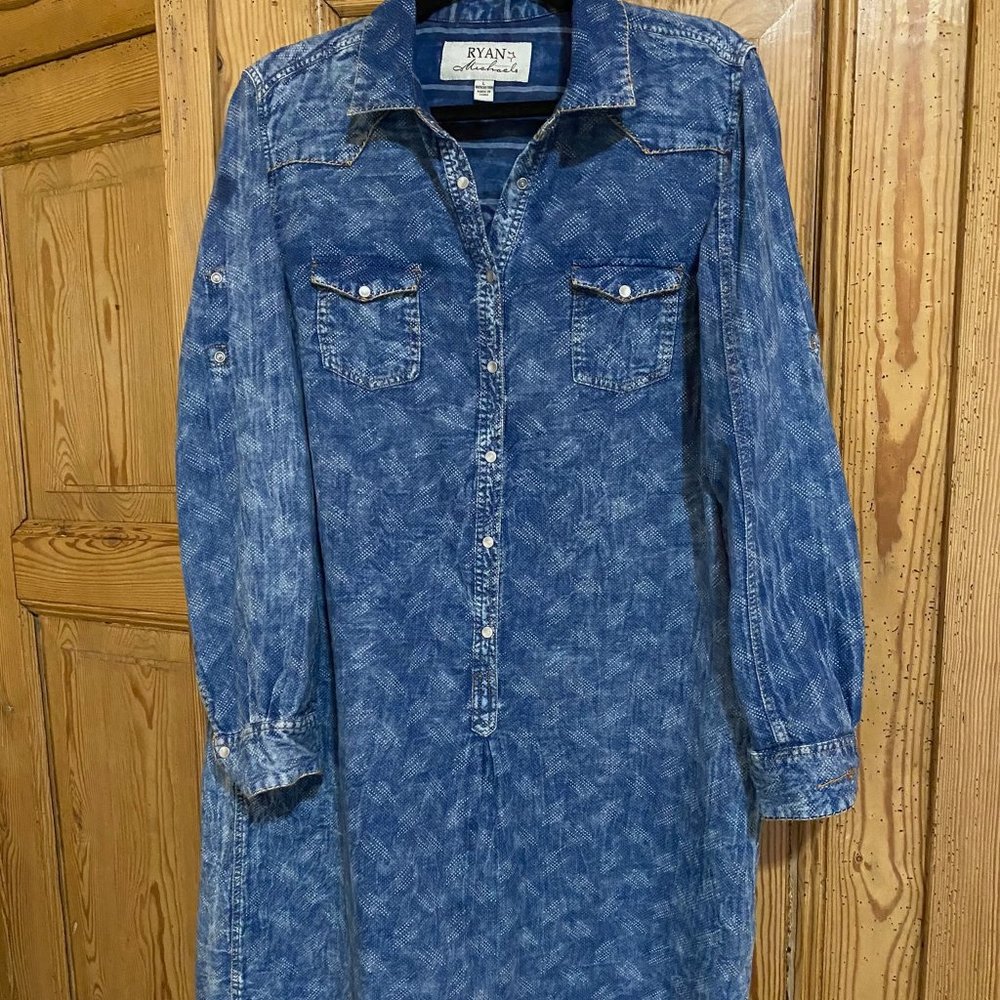 Ryan Michael Shirt Dress